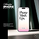Standing Brand iPhone 15 Mockup - GraphicRiver Item for Sale